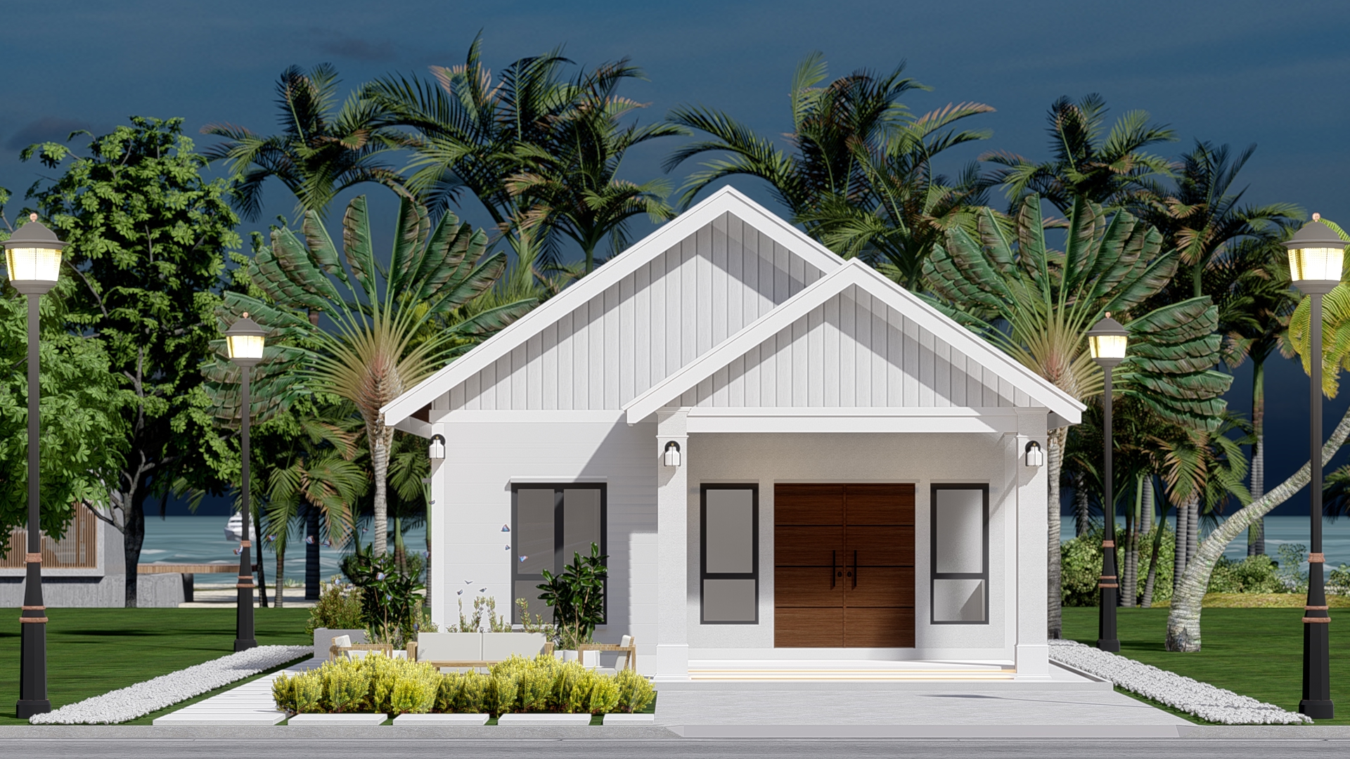 Compact House Exterior